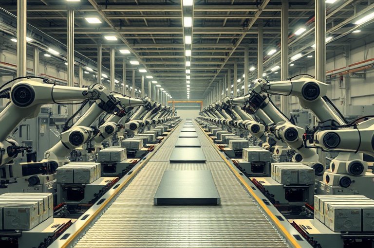 注塑件自動上下料解決方案